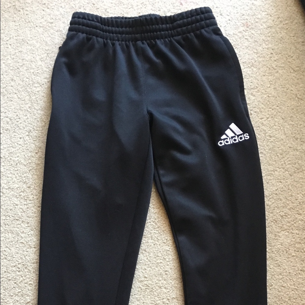 Adidas Soccer/Track Pant with Zippered Tapered Leg